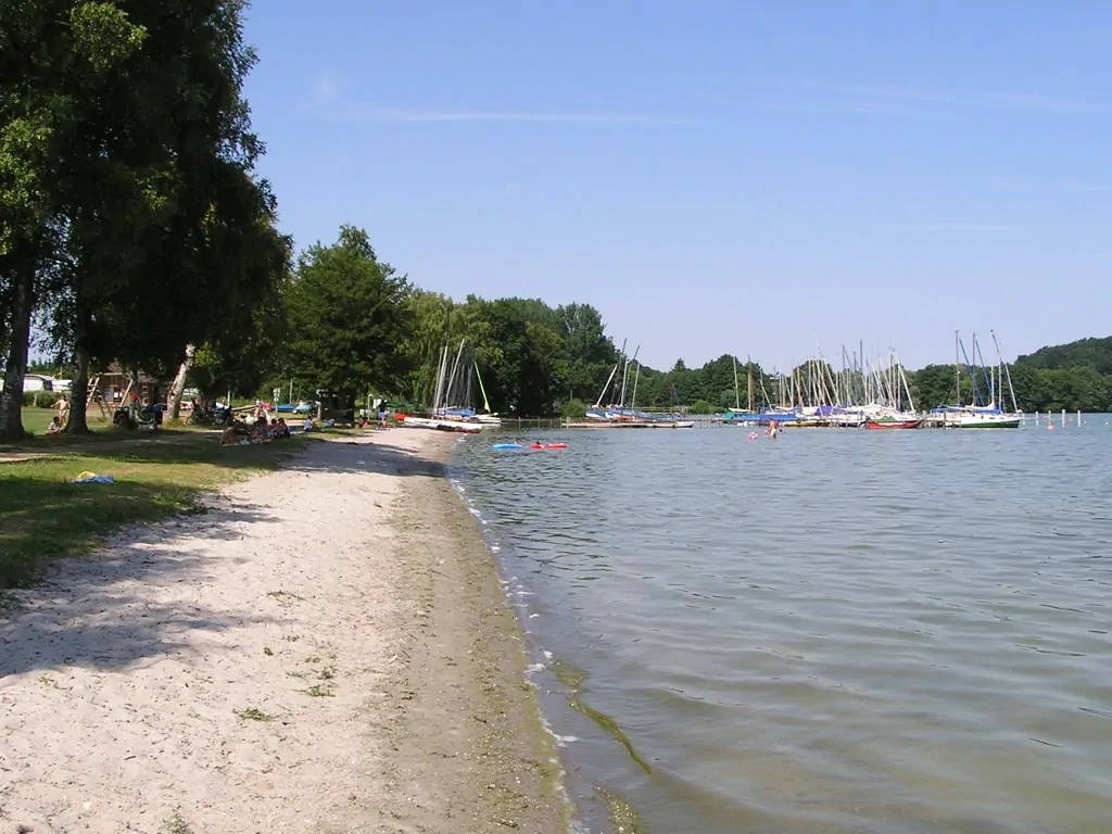 Badestrand in Dersau