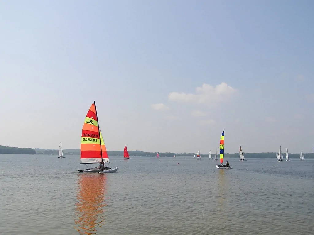 Regatta auf dem Plöner See